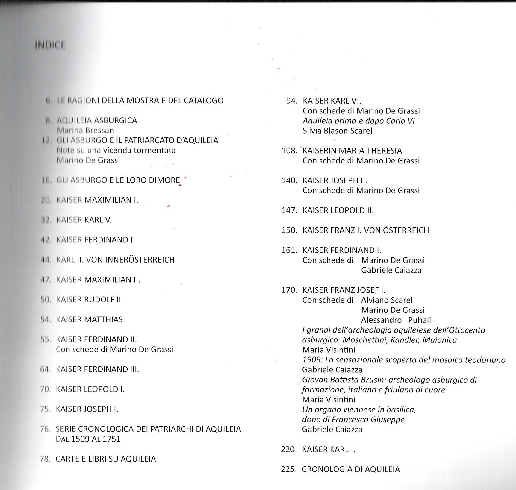 Aquileia Asburgica 1509 - 1918