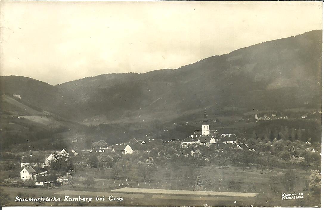 Ansichtskarte Kumberg 1935 