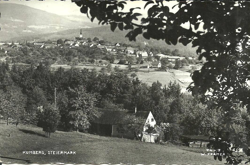 AK Kumberg, Steiermark Fotografie 1962