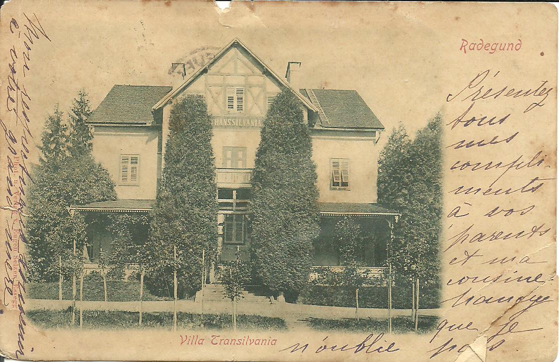Ansichtskarte St. Radegund Villa Transilvania