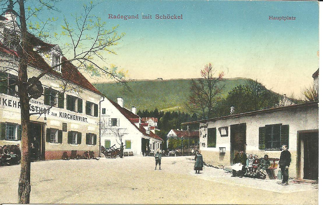 AK St. Radegund Hauptplatz o.J.